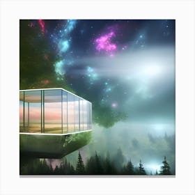 House In The Sky 2 Canvas Print