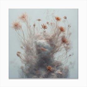 Enchanted Petal Mirage Canvas Print