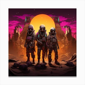 Sandstorm 1 Canvas Print