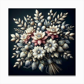 Bouquet Of Flowers 16 Canvas Print