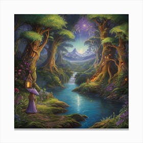 Fairytale Forest 1 Canvas Print