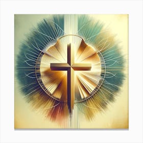 Christian Cross 3 Canvas Print