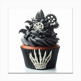 Halloween Cupcake 4 Canvas Print