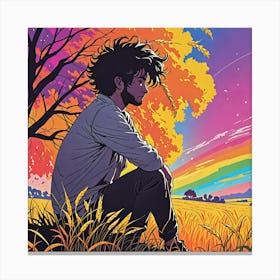 Rainbows In The Sky Canvas Print