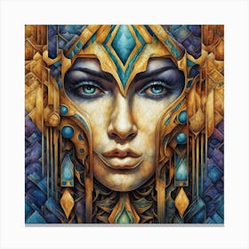 Ethereal Face Canvas Print