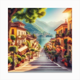Lake Como, Italy Canvas Print
