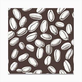 Coffee Beans 240 Canvas Print