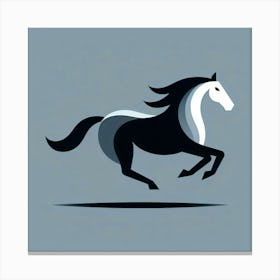 Horse Running 1 Canvas Print