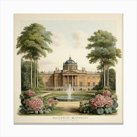 St John'S House art print Canvas Print