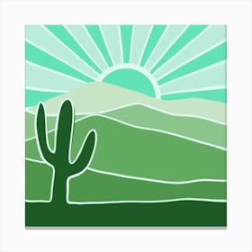 Cactus Canvas Print