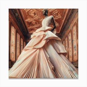 Wedding Dress Canvas Print