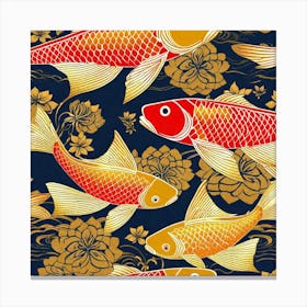 Koi Fish 6 Canvas Print