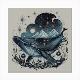 Whale Canvas Print Canvas Print