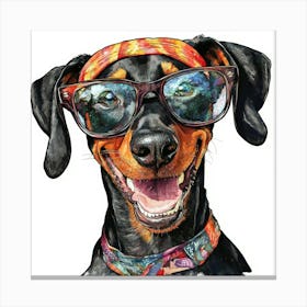 Dachshund 31 Canvas Print