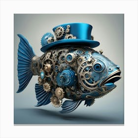 Handsome fish Canvas Print