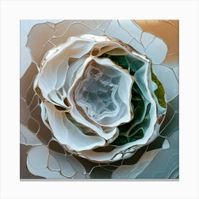 Rose In A Bowl Canvas Print