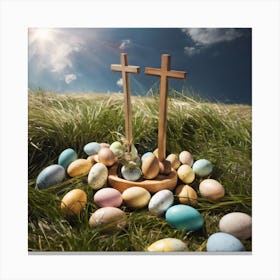 Easter Eggs 2 Canvas Print