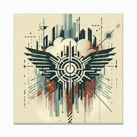 Futuristic Art Canvas Print