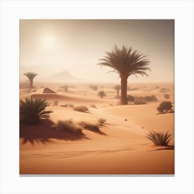 Desert - Desert Stock Videos & Royalty-Free Footage 5 Canvas Print