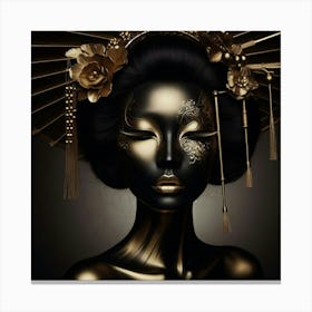 Geisha 198 Canvas Print