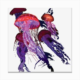 Jellyfish Canvas Print