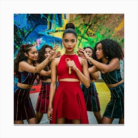 Girls Canvas Print