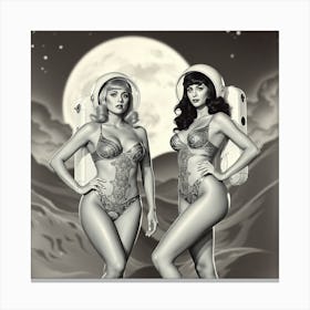 Venus And Venus 1 Canvas Print