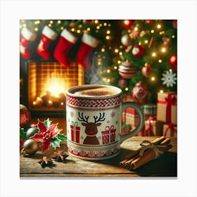 Christmas Mug 1 Canvas Print
