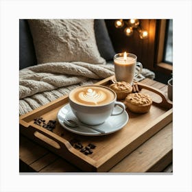 Coffee And Muffins 1 Canvas Print