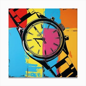 Watches Pop Art 3 Canvas Print