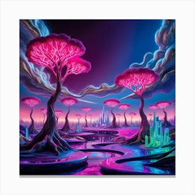 Sci-Fi Art Canvas Print