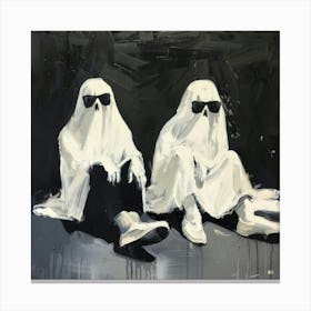 Ghosts 3 Canvas Print