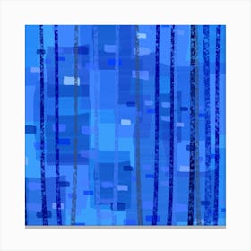 Blue abstract Canvas Print