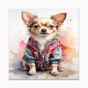 Chihuahua Canvas Print