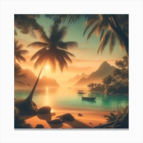 Tropical Paradise 11 Canvas Print