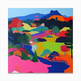 Abstract Travel Collection Japan 3 Canvas Print