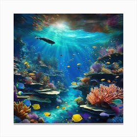 Coral Reef Canvas Print