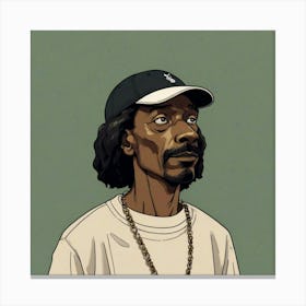 Snoop Dogg 1 Canvas Print