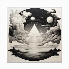 'The Mountain' Canvas Print