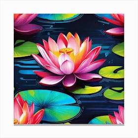 Lotus Flower 18 Canvas Print