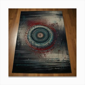  Unique Design Art Rug 3 Canvas Print