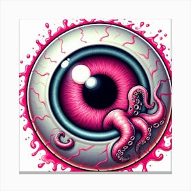 Octopus Eye Canvas Print