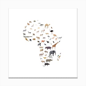 Wild Africa Canvas Print