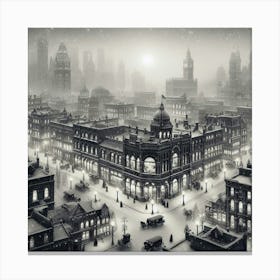 London Cityscape Canvas Print