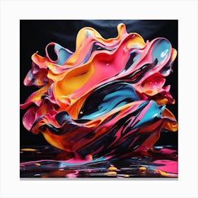 Abstract painting Canvas Print