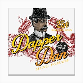 Dapper Dan Canvas Print