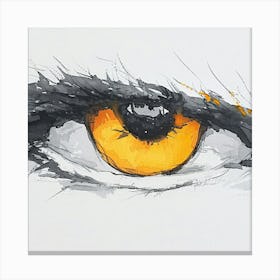 Eye Of The Tiger 1 Canvas Print