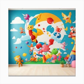 Absolute Reality V16 Childrens Wall Art Create A Charming And 0 Canvas Print