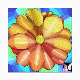 beautyfull flawr Canvas Print