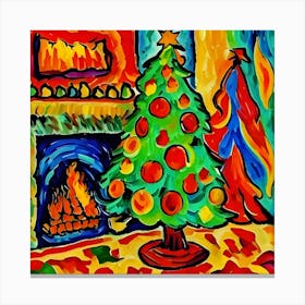 Christmas Tree Canvas Print